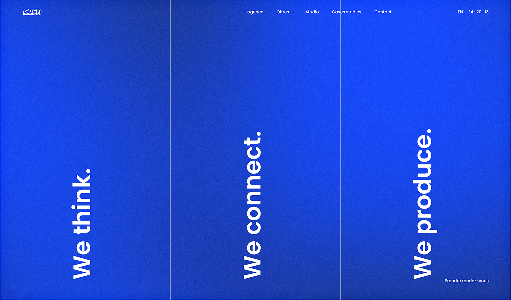 Gust — We think, We connect, We produce